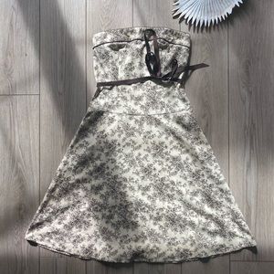 Just Choon strapless vintage dress